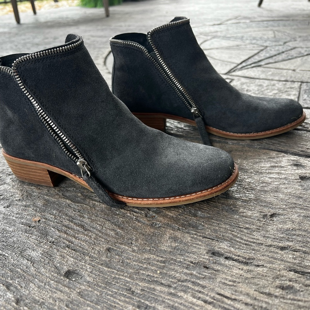 Dolce Vita Charcoal Ankle Booties
